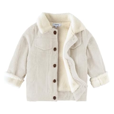 Volunboy Toddler Sherpa Corduroy Jacket Cover