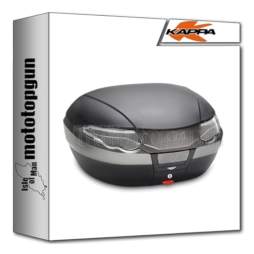 Top case Kappa K56NT avec support pour voyager loin en Yamaha Tenere 700 2019