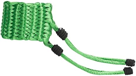 Koliiy Alto Sax Saxophone Ligature Black, Compact Durable Ligature Fastener for Alto Sax Saxophone Rubber Bakelite Mouthpiece Musical Instruments Alto Saxophone green