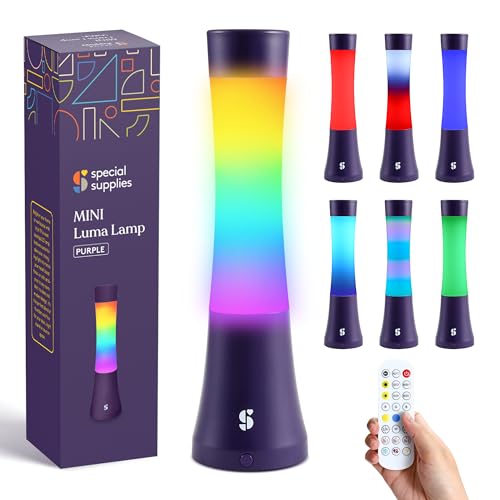 Special Supplies Sensory Light Lava Lamp for Kids and Adults