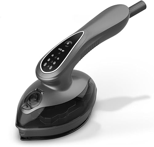 DAUTAI Hierro de vapor de mano penetrante fuerte, vaporizador portátil para vaporizador de ropa, 3 velocidades de rotación de 90, vaporizador de