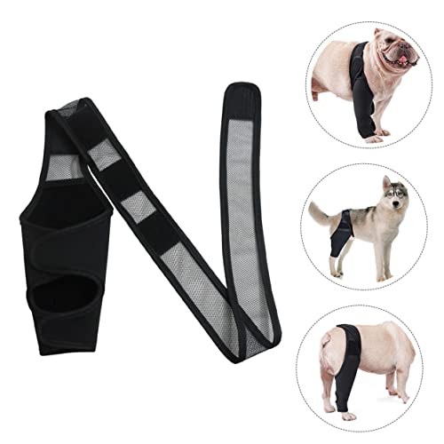Image of Beaupretty Dog Knee Brace Leg Brace Paw Butter Balm for Dogs Step in Dog Harness Paw Balm Dogs Lick Safe Leg Sleeves Dog Joint Puppy Knee Dog Acl Brace Hind Leg Pet Neoprene Fabric