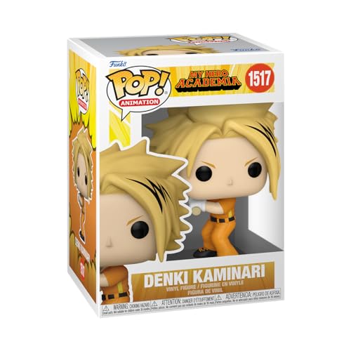 Funko POP! Animation: My Hero Academia (MHA) - Hero League Baseball - Denki Kaminari - Collectable Vinyl Figure - Gift Idea - Official Merchandise - for Kids & Adults - Anime Fans