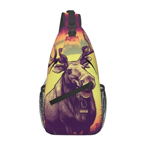 Bolso cruzado para hombre mochila bandolera multiusos miniatura 1
