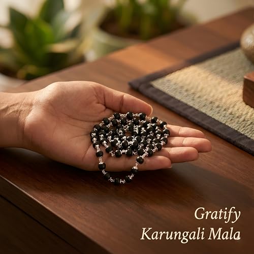 Image of Gratify Original Karungali Wood Mala 54 Beads
