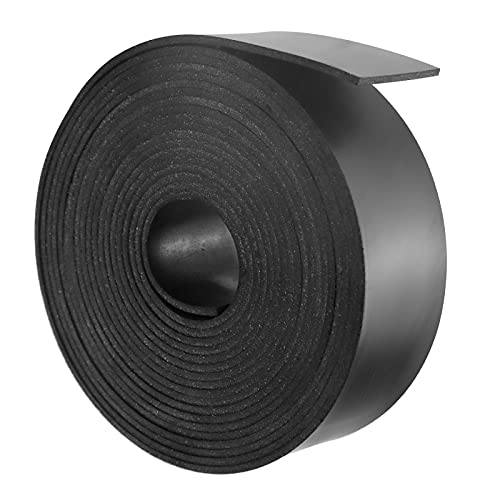 Nastro In Gomma Autoadesivo Neoprene 80mm X 1.5mm X 3m - Isolante E Fonoassorbente