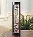 Galileo Glass Thermometer | 14.5-Inches Tall with Cherry Wood Frame | Law of Physics | Indoor Room Temperature for Home House Office Desk Counter Tabletop | Holiday Gift Present