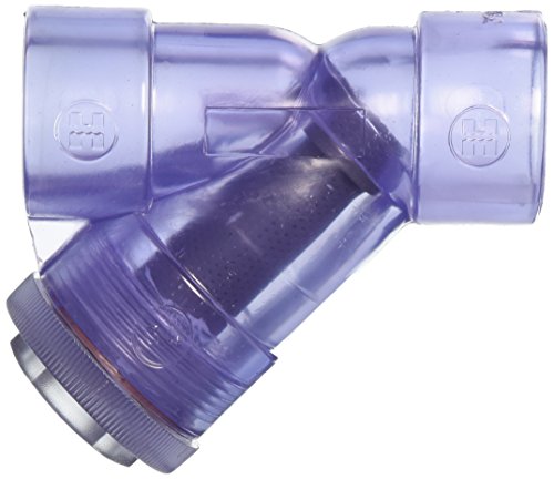 Hayward YS10050T 1/2-Inch Threaded PVC Y-Strainer with FPM O-ring Seals