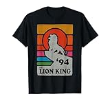 Disney The Lion King Pride Rock Retro Line Art Poster  T-Shirt