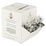 50 Shisha Filter | Shisha-Mundstück mit integriertem Filter aus Balsa-Holz, filtert Teer und Nikotin, natürliches Zubehör für Wasserpfeifen-Set, gesünderes Rauchen, weniger Risiken