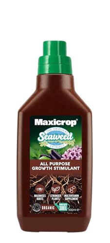 Maxicrop POPGSYDL Original Seaweed Extract Organic Plant Growth Stimulant 500ML Concentrate Brown