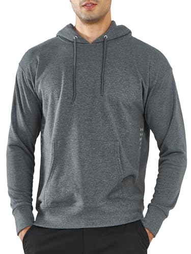 NORTHYARD Men's Cotton Hoodies Long Sleeve Sweatshirt Casual Drawstring Pullover Hoodie With Pocket