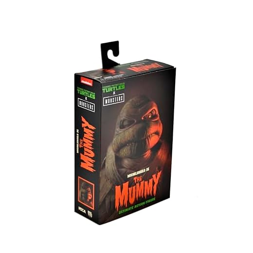 NECA Teenage Mutant Ninja Turtles Michelangelo The Mummy Universal Monsters. Material: plástico, H858485