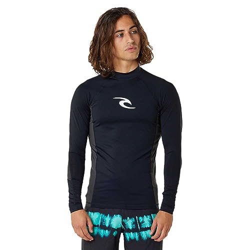 Rip Curl Men's Waves UPF 50 Performance Long Sleeve Rashguard