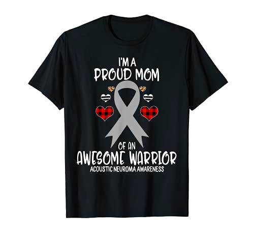 Acústica Neuroma Awareness I'm Orud Mom of Awesome Warrior Camiseta