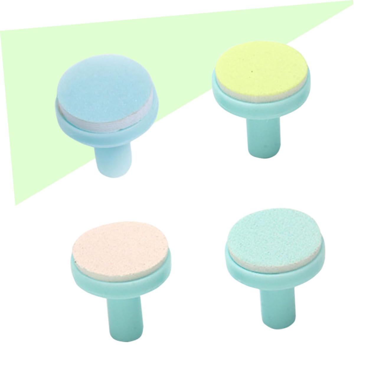 Healeved 4Pcs Nail Trimmer Replacement Pads Compatible with Electric Nail File Ergonomic Design for Safe Trimming of Newborn Nails Easy to Install and Replace