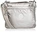 Kipling Womenâ€™s Sebastian Crossbody, Super Light, Durable Messenger, Nylon Shoulder Bag, Metallic Glow