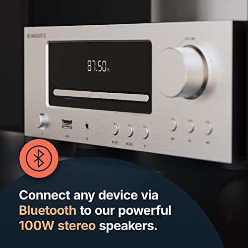 Oakcastle 1000002879 Bluetooth Stereo Shelf System And Cd Player thumb #2