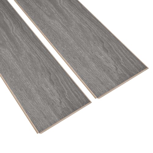 SSHENGYA 6mm Thick PVC Vinyl Flooring 18-Pack Planks (6x36 Inch), Cushioned Core for Superior Comfort & Quiet, Waterproof Click Lock for Home, Apartment, Office