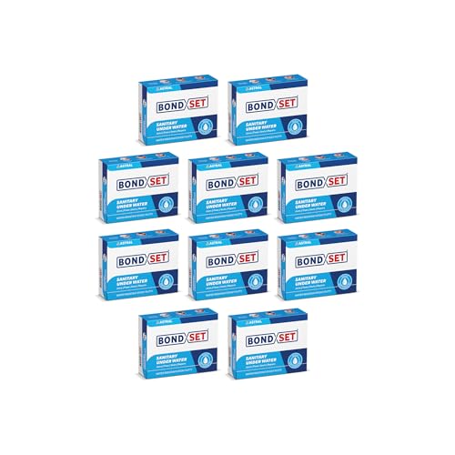Image of Bondset Sanitary Under Water, 25g x 10 Pack | Fast-Setting Waterproof Epoxy Putty for Wet, Damp & Underwater Repairs | 5-10 Minute Setting | Strong Bond for Pipes, Tanks & Surfaces