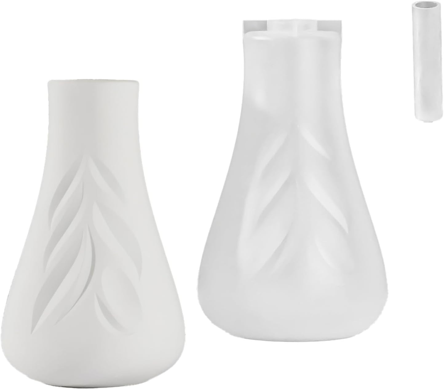Leaf Design Silicone Vase Mould – Realistic Leaf Pattern Resin & Cement Vase Mold | Reusable Sturdy Silicone Mold for DIY Home Décor, Planter & Creative Craft Projects-image-22
