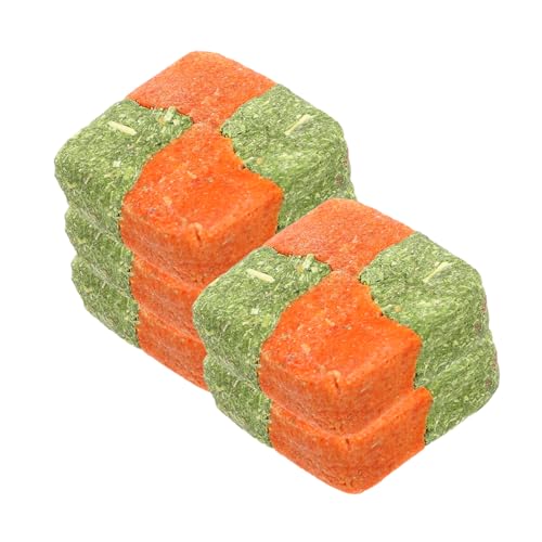 HANABASS 5個 うさぎ草ケーキ rabbit pet モルモットの隠れ家 ウサギのおもちゃ モルモットのおもちゃ ウサギの ペットの おもちゃ ティモシーグラスパウダー