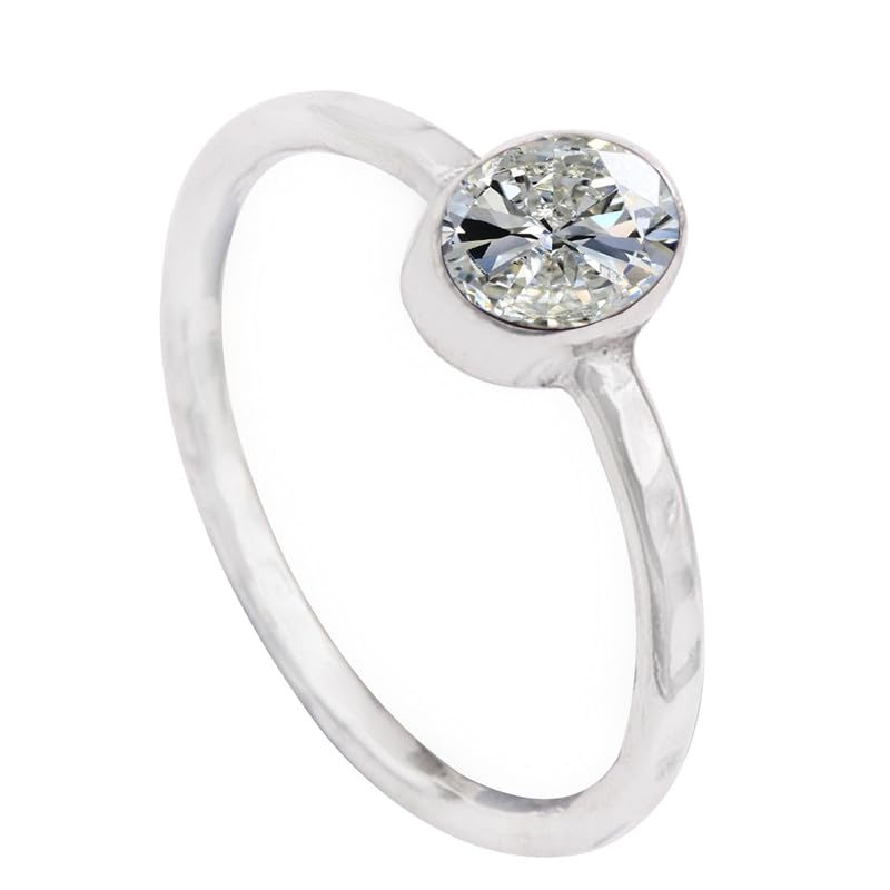 JEWELSTREZORO TSR334AA - Anillo de plata de ley 925 maciza con piedras preciosas granate para hombres y mujeres, todos los tamaños, joyería hecha a mano, H, Metal Piedra preciosa., Zirconia cúbica