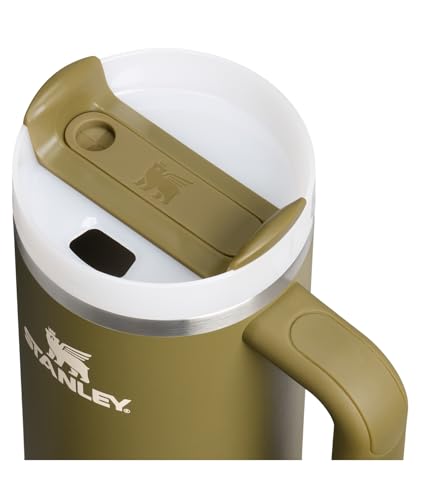 Image of STANLEY Quencher H2.0 Tumbler with Handle and Straw 30 oz | Flowstate 3-Position Lid | Cup Holder Compatible for Travel | Insulated Stainless Steel Cup | BPA-Free | Exclusive Thyme