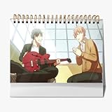 ギヴン GI-VEN 佐藤真冬 上ノ山立夏 中山春樹 梶秋彦 【2026年度 2025年9月始まり】卓上カレンダー 装飾 便利 実用性 文房具 新年