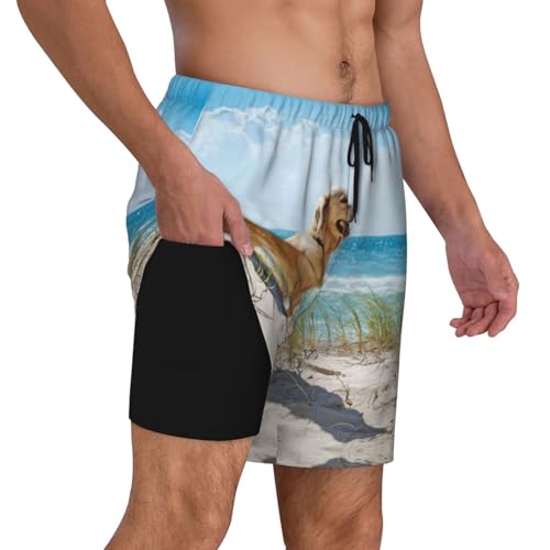Maillot de bain pour homme anti-irritation à doublure compression intégrée - 2