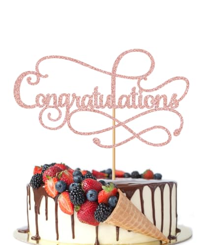 Crseniny Congratulations Cake Topper,Congratulations 2026
