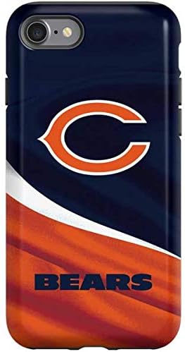Skinit Pro Phone Case Compatible with iPhone SE (2nd & 3rd Gen) - Officially Licensed NFL Chicago Bears Double Vision Design