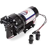 USA Adventure Gear ProGear 5550 High Pressure Professional Grade Washdown Water Pump | Made in the USA | 12 Volt DC | 5.75GPM | 14 Foot Lift | 80 PSI Pressure | Corrosion Resistant | Sealed Switch