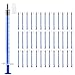 40 Pcs 1ml Syringe with Cap,1cc Plastic Oral Dispenser,Colostrum Collect Feeding Pets,Liquid Measuring/Transfering,Refilling,Oil/Glue Applicator,Individually Sealed(40 Pack)