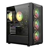 STGsivir Gaming PC, Gaming Computer Desktop Tower, GeForce RTX 3050 6GB GDDR6, Core i7 up to 3.9GHz,16GB RAM DDR, 512GB SSD, WIFI 6, BT 5.0, RGB Fan x3, Windows11 PRO