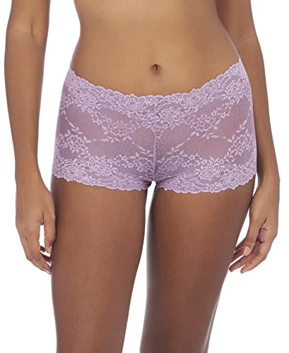 Short en dentelle pour femme violet stretch Natori Heavenly taille XL doux