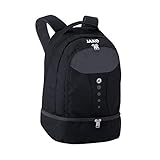 JAKO Unisex Rucksack Striker, Schwarz, EMPTY/NO SIZE