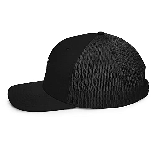 Casquette filet noire Ukraine style urbain pour sorties et loisirs - 3