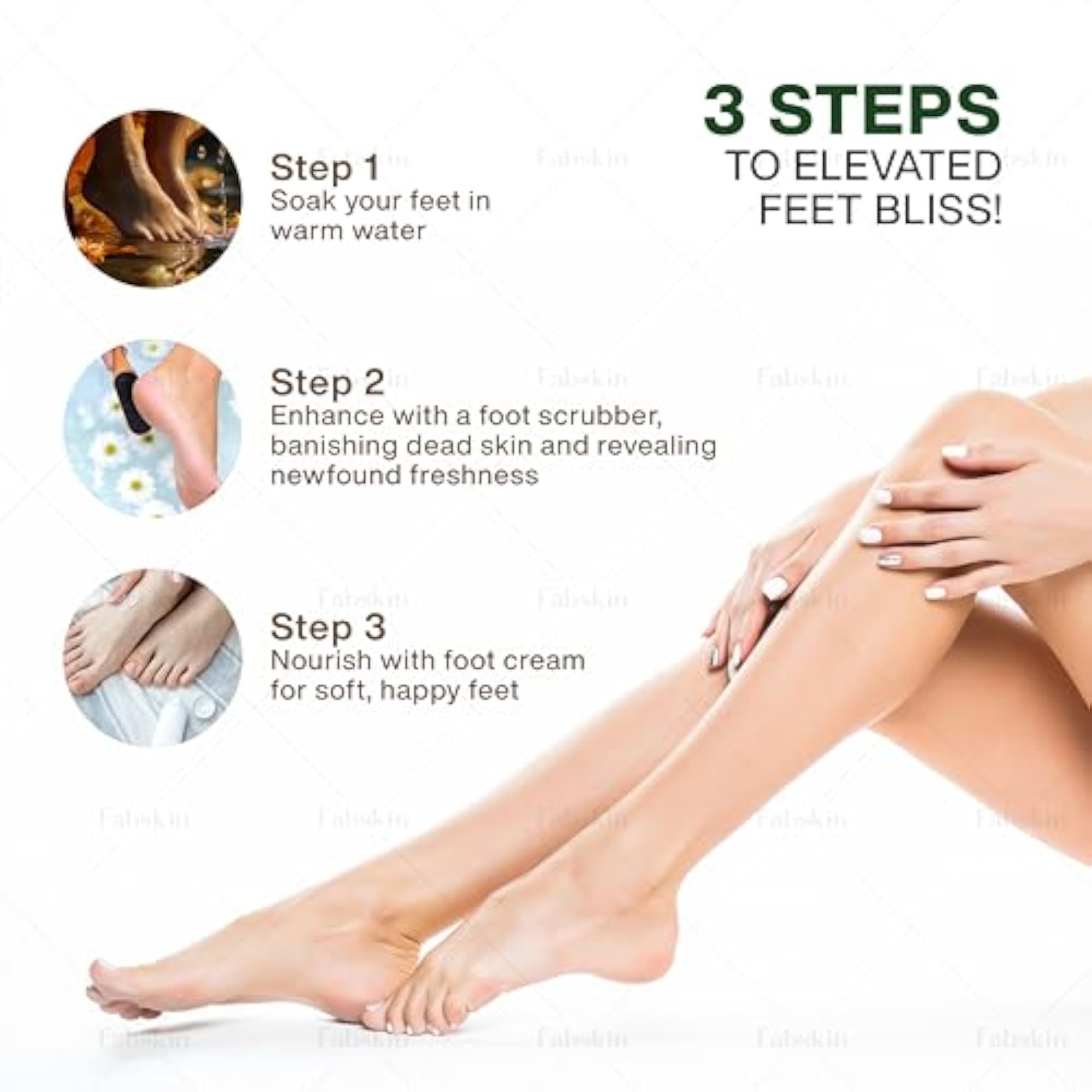 Wooden Foot Scrubber for Dead Skin, Dual Sided