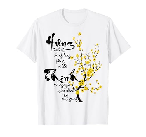 Decoraciones de Año Nuevo Lunar Vietnamita 2024 | Mai Flowers Camiseta
