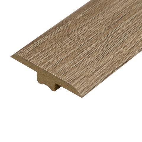 Universal Moudlings Laminate & Wood Flooring T Section Transition Bar MDF Threshold Strip Edge Profile Door Strip Trim (Natural Chestnut)