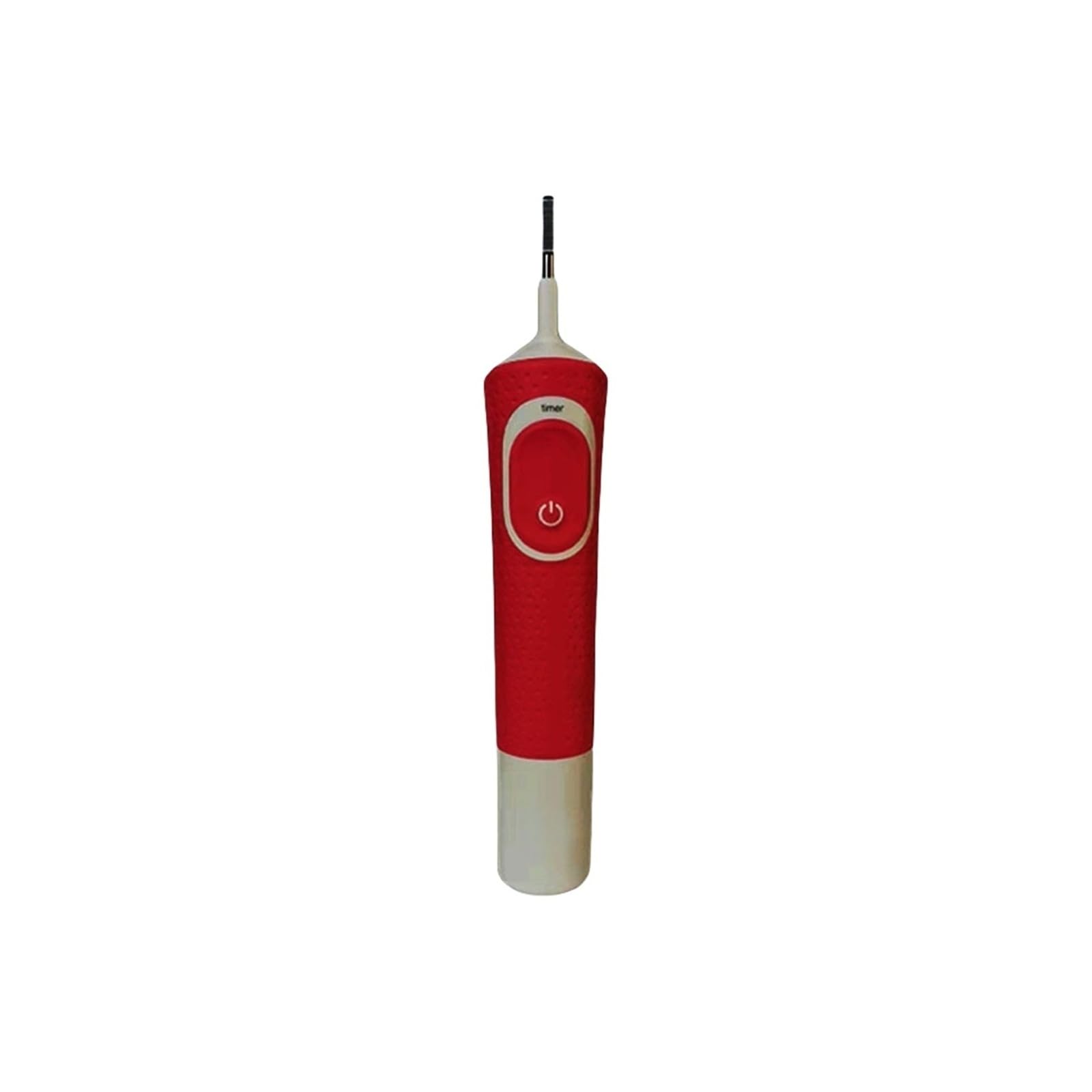 Ersatzgriff for elektrische Kinderzahnbürste, kompatibel mit Oral-B D100K(D100k Kids red)
