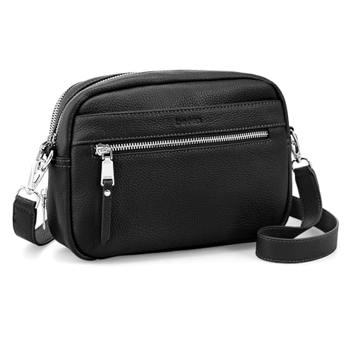 Image of befen Genuine Leather Crossbody Bags for Women, RFID Leather Purses