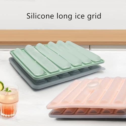Molde para cubitos de hielo de silicona grado alimenticio 2 piezas miniatura 2