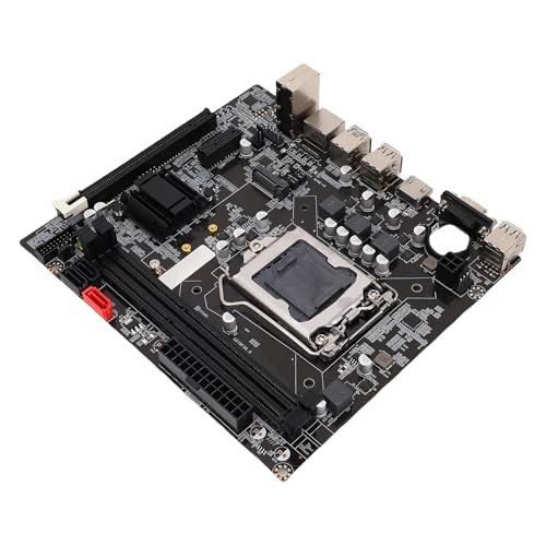 CCYLEZ B75 LGA1155 Motherboard with Dual Mode M.2 (NVME/NGFF), 16GB DDR3 for i7 3770K E3 V2, 8 Layer PCB Industrial Grade, Integrated Graphics No GPU Needed