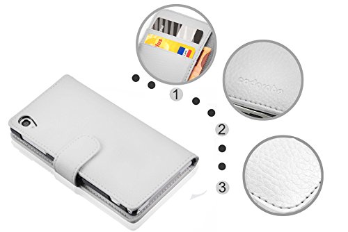 Cadorabo Custodia Libro per Sony Xperia Z1 in