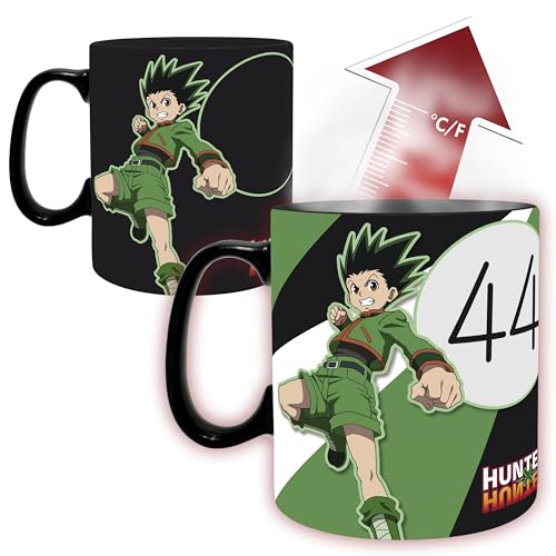 Taza de café Hunter x Hunter ABYSTYLE 460 ml con cambio de color miniatura 2
