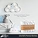 Ultra Soft Burp Cloths Unisex 5 Pack w/Pacifier Clip - Comfortable Fabric - Extra Absorbent Burping Bib for Spit-Ups and Spills - 19 x 9” Baby Burp Cloths White