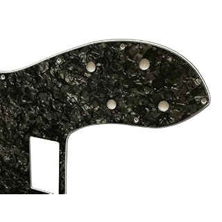Pickguard personnalisé pour Fender Squier Telecaster Deluxe PAF Style (4 plis noir perle) – Image 2