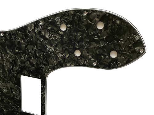 Pickguard personnalisé pour Fender Squier Telecaster Deluxe PAF Style (4 plis noir perle) - Les Beatles, Paul McCartney, John Lennon, RIngo Starr, George Harrison Pickguard personnalisé pour Fender Squier Telecaster Deluxe PAF Style (4 plis noir perle) – Image 3